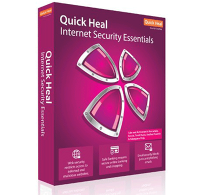 quick heal internet security latest version - 10 pcs, 3 years (dvd)